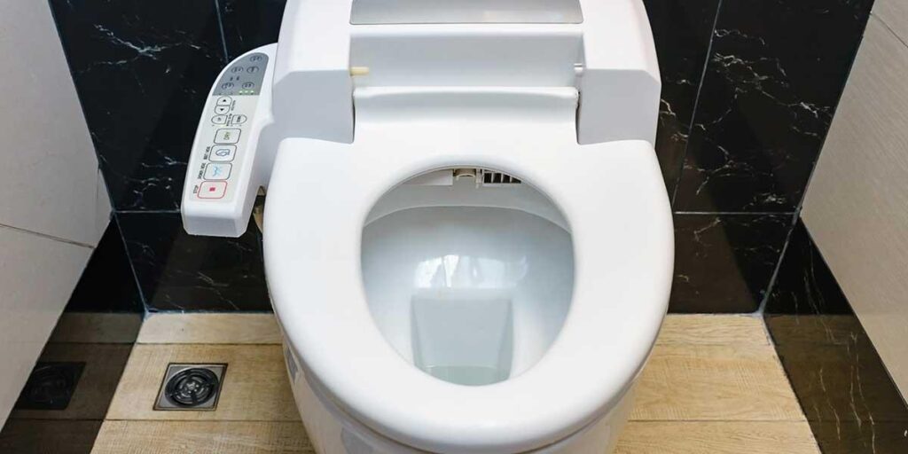 Modern smart bidet toilet