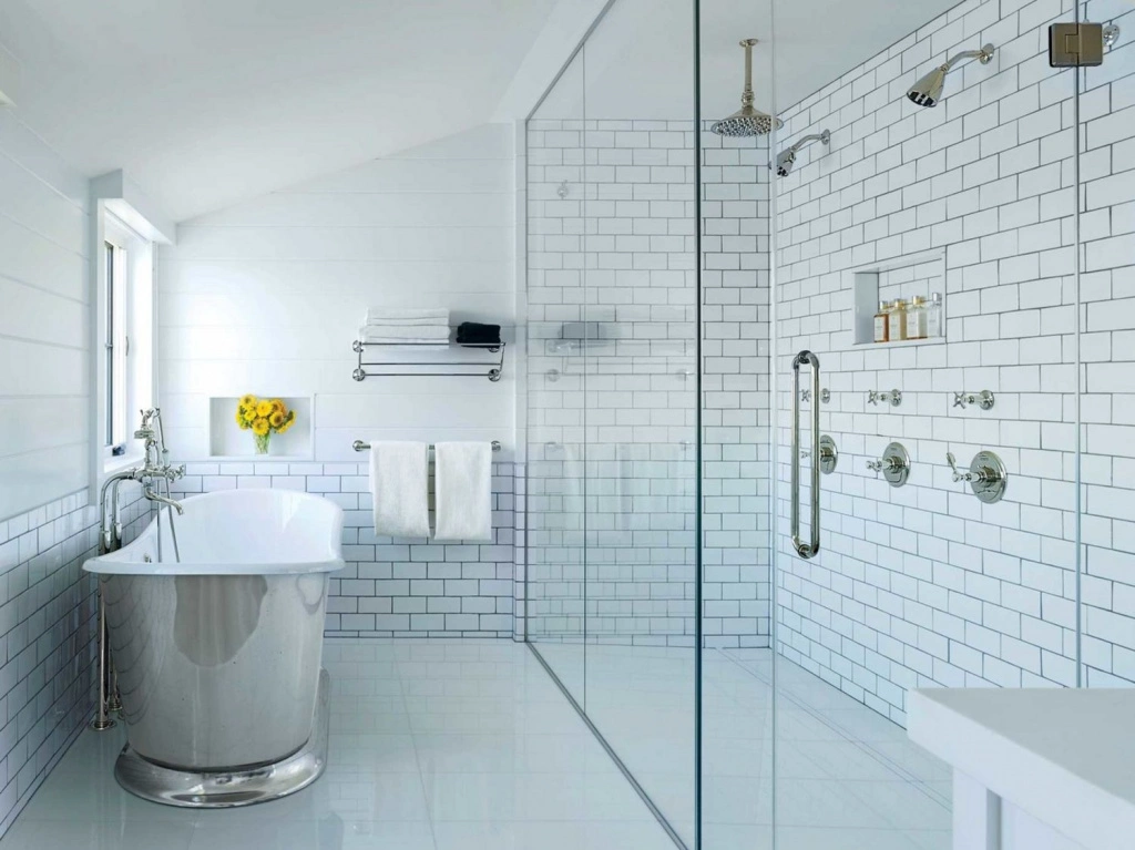 How to Fit a Bath and Shower in a Small Bathroom